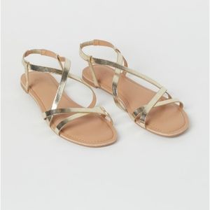 Sandals Women Gold